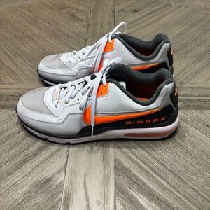 Men's Nike Gray and Orange AirMax Sneakers